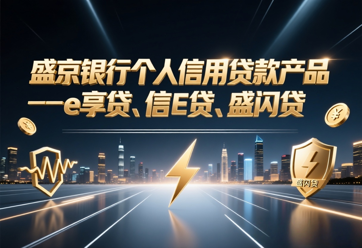 盛京银行个人信用贷款产品-e享贷、信E贷、盛闪贷(图1) 盛京银行个人信用贷款产品-e享贷、信E贷、盛闪贷(图1)